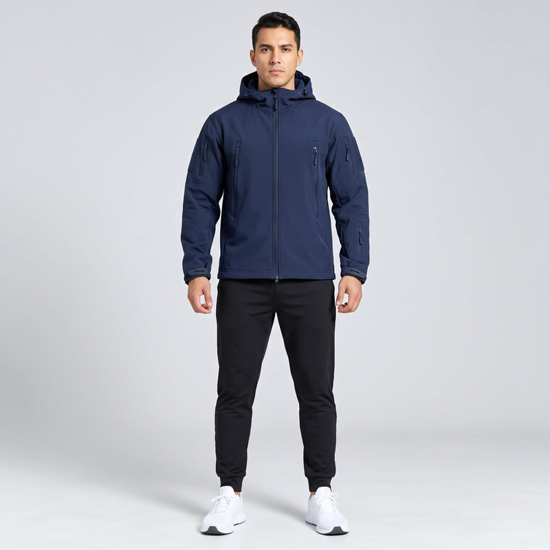 Chaqueta Polar Outdoor — detalle