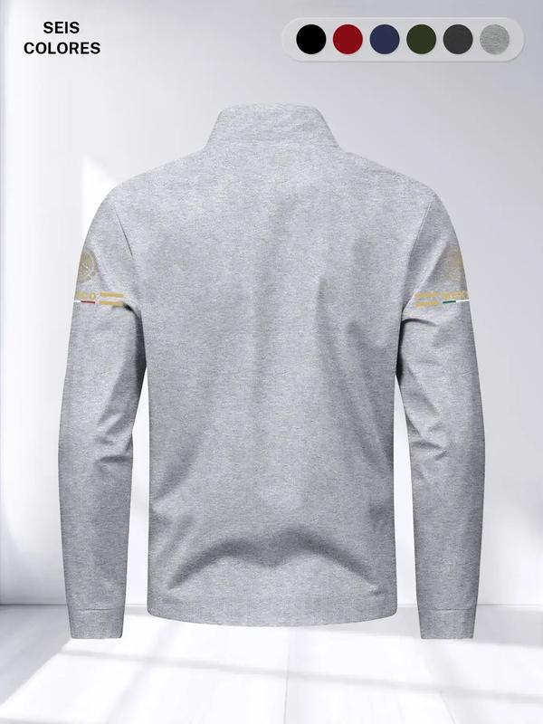 Chaqueta Cuello Alto Bandera México
