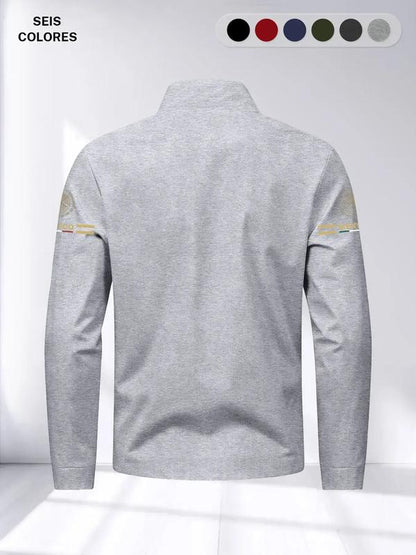 Chaqueta Cuello Alto Bandera México