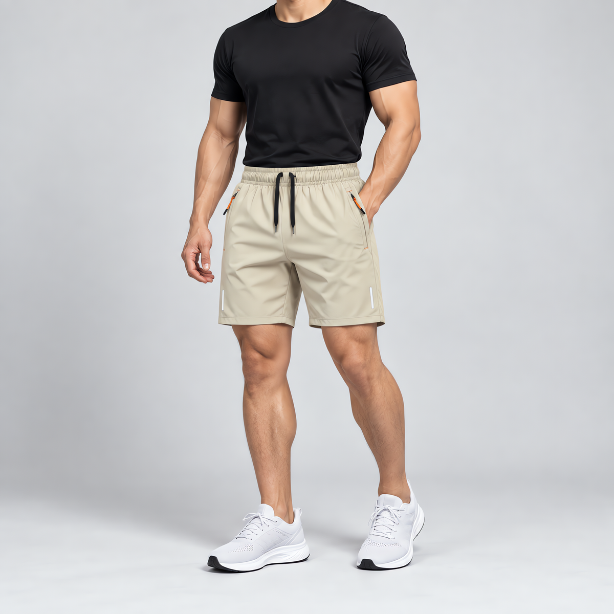 AeroShort — Short Deportivo Multibolsillos