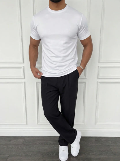 Playera Esencial — Negro Jet