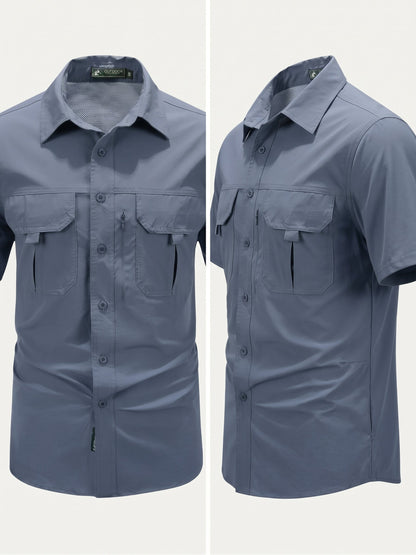Camisa Outdoor — Secado Rápido & Transpirable