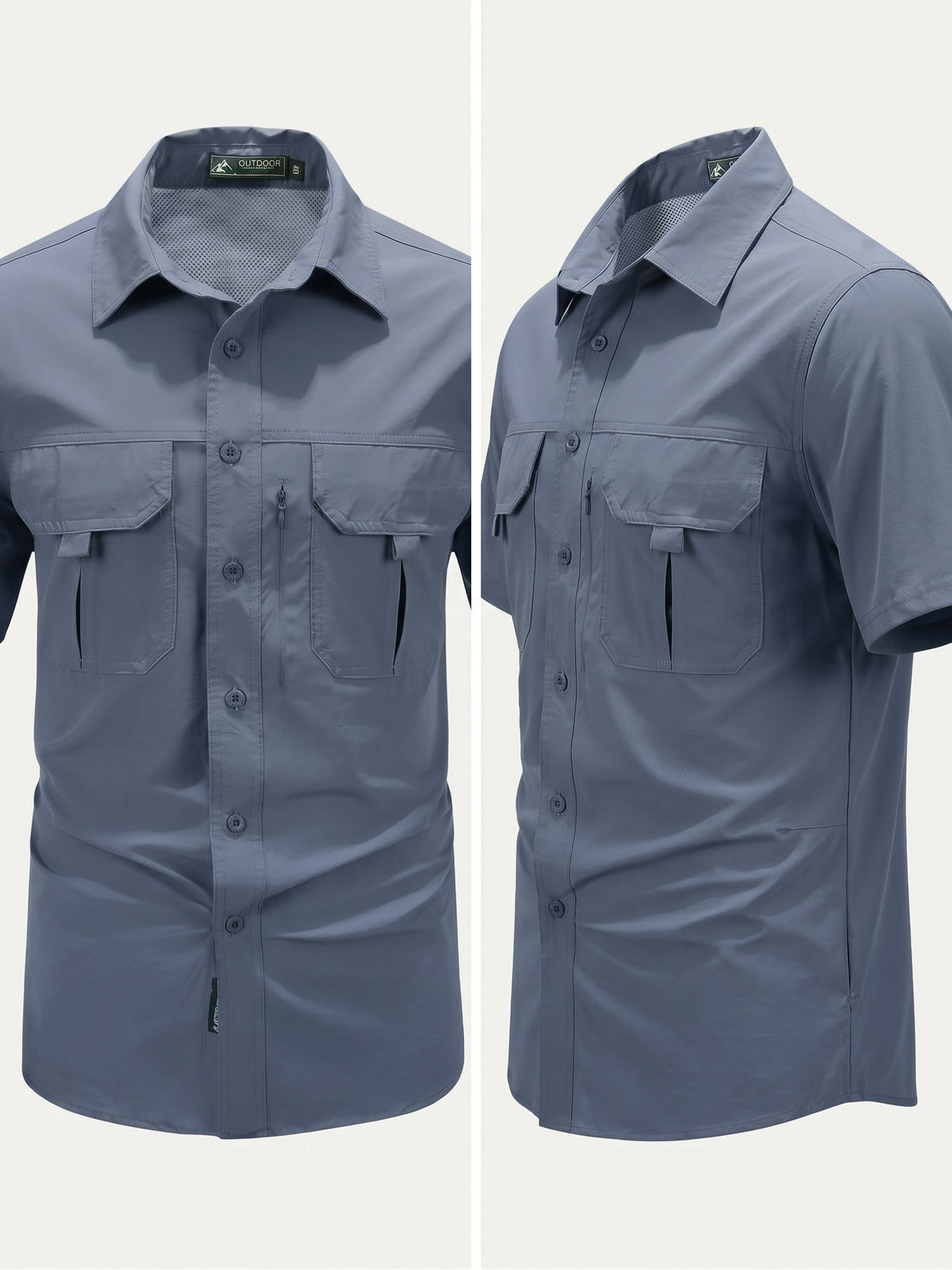 Camisa Outdoor — Secado Rápido & Transpirable