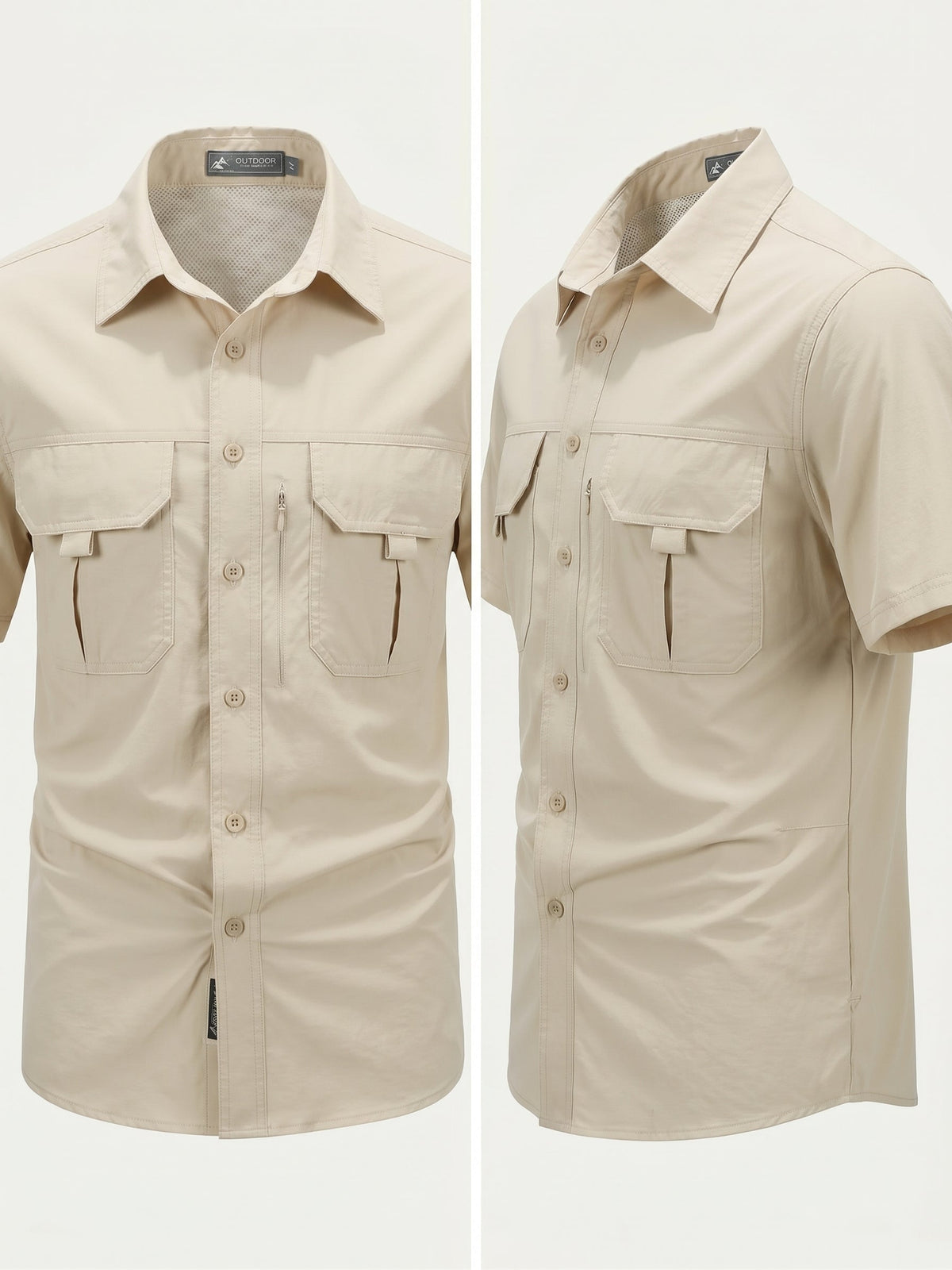 Camisa Outdoor — Secado Rápido & Transpirable