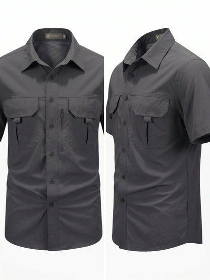 Camisa Outdoor — Secado Rápido & Transpirable