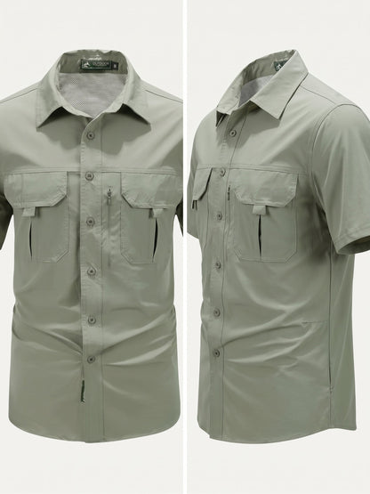 Camisa Outdoor — Secado Rápido & Transpirable