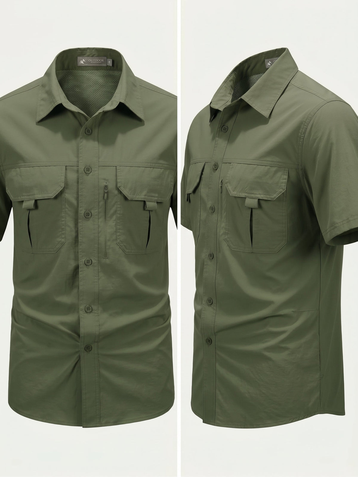 Camisa Outdoor — Secado Rápido & Transpirable