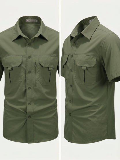Camisa Outdoor — Secado Rápido & Transpirable