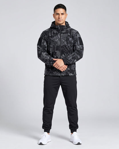 Chaqueta Polar Outdoor con Capucha