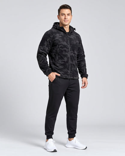 Chaqueta Polar Outdoor con Capucha