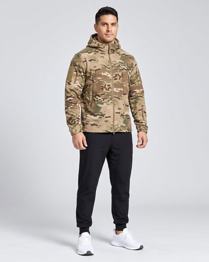 Chaqueta Polar Outdoor con Capucha
