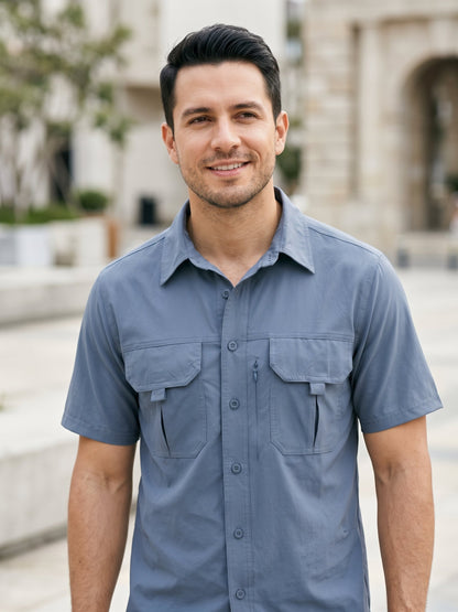 Camisa Outdoor — Secado Rápido & Transpirable