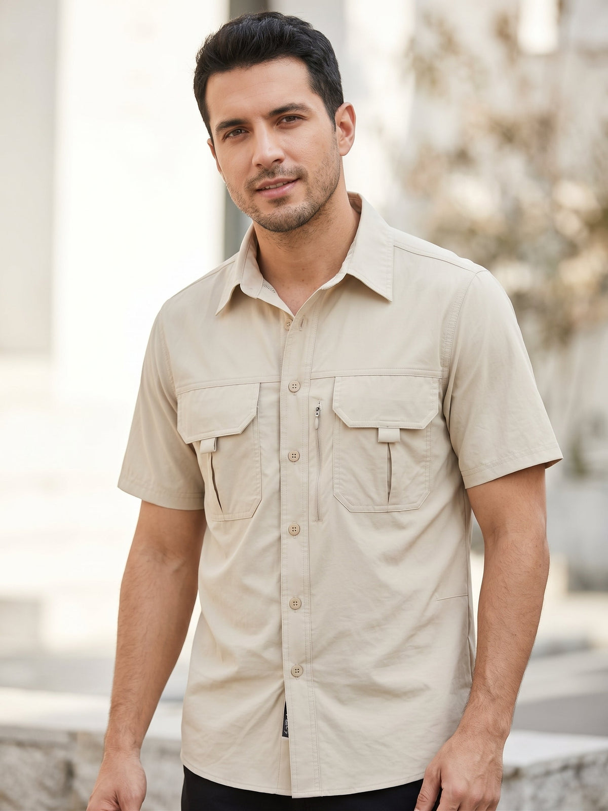 Camisa Outdoor — Secado Rápido & Transpirable
