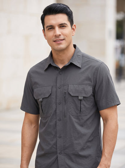 Camisa Outdoor — Secado Rápido & Transpirable