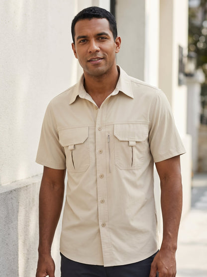 Camisa Outdoor — Secado Rápido & Transpirable