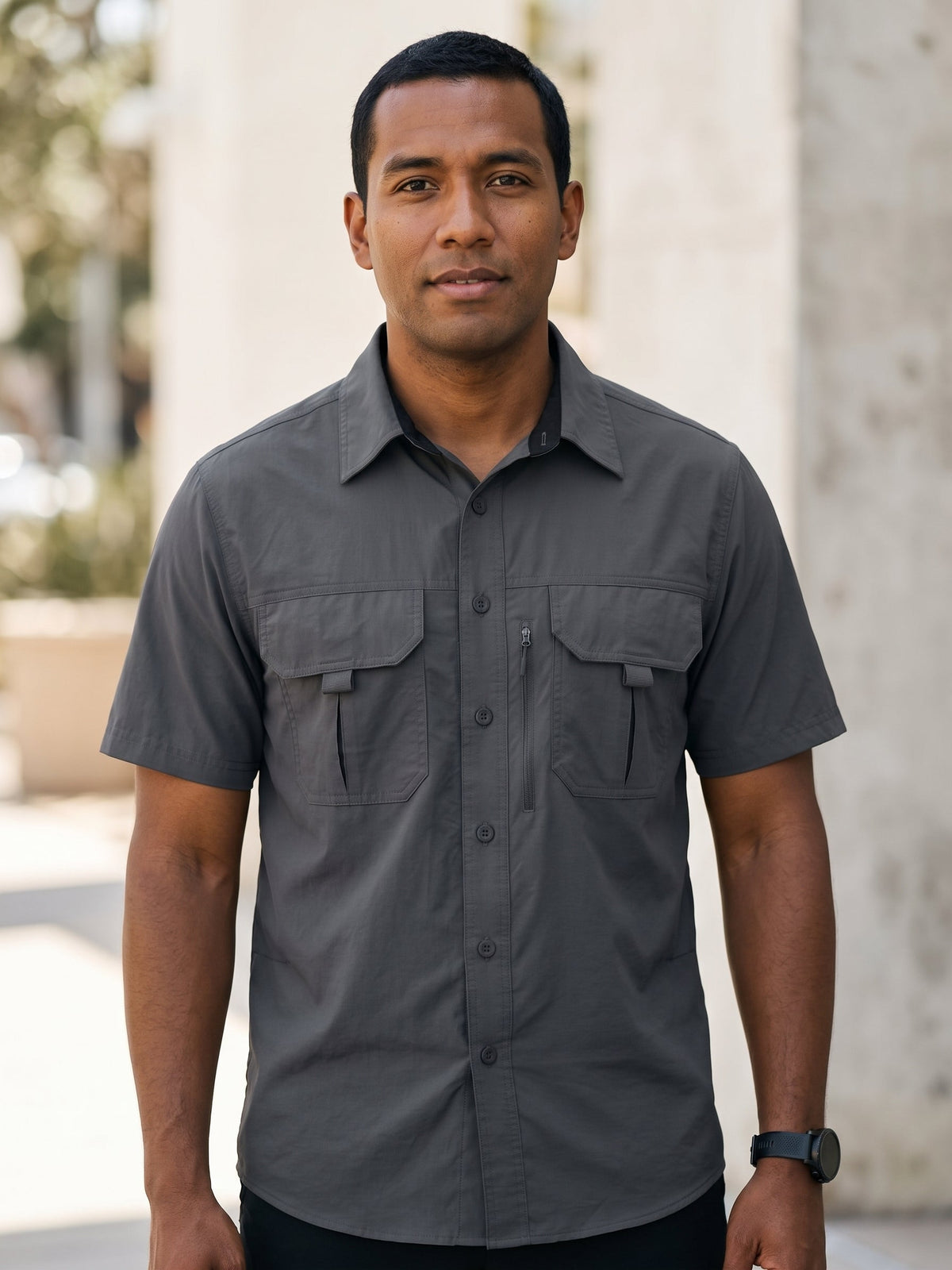 Camisa Outdoor — Secado Rápido & Transpirable