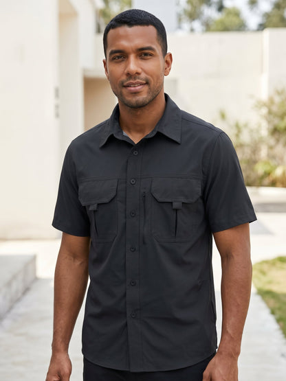 Camisa Outdoor — Secado Rápido & Transpirable